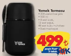 YEMEK TERMOSU 500 ML indirimli fiyat YEMEK TERMOSU 500 ML fiyat ve kampanya bilgisi